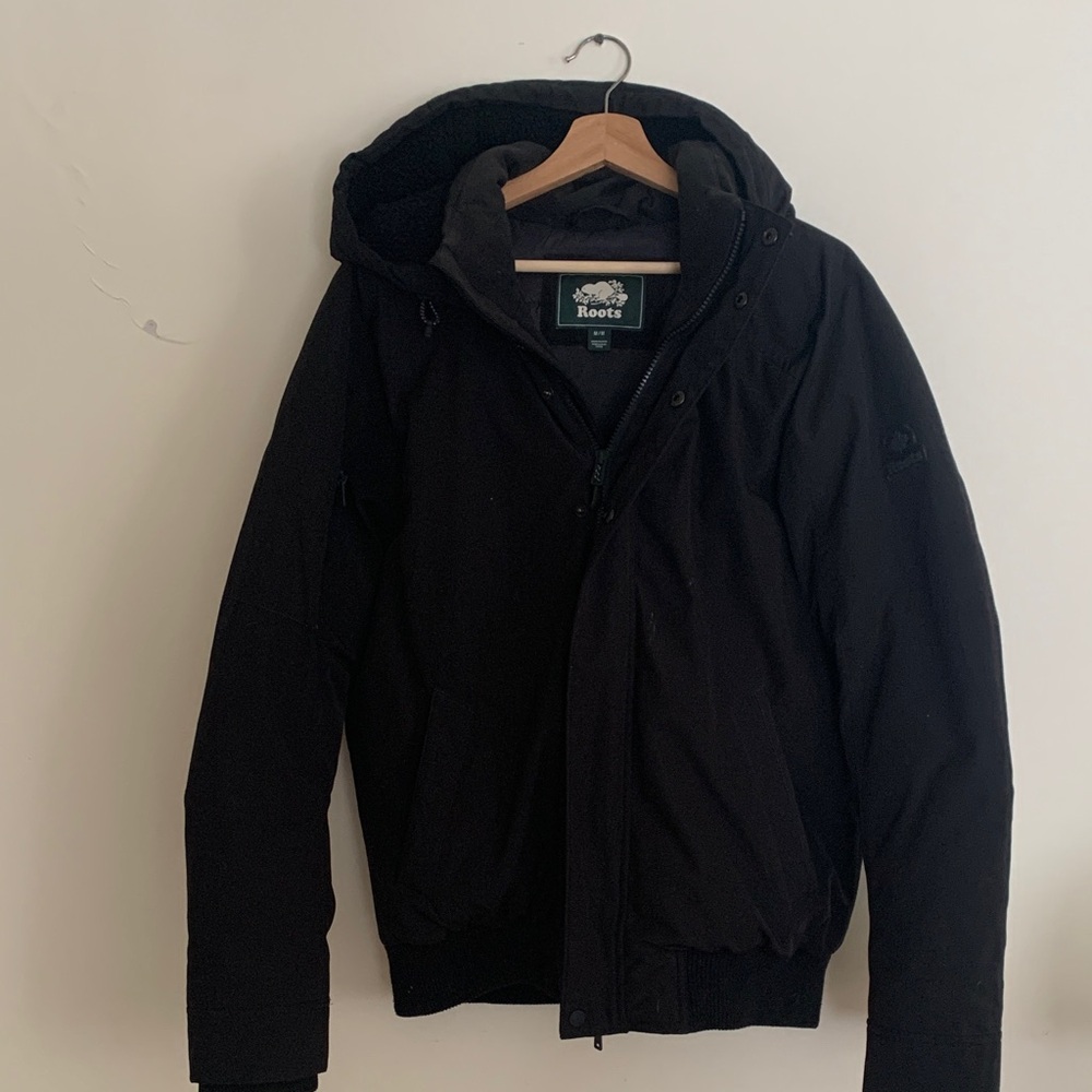 Women's Roots Dark Puffer Jacket